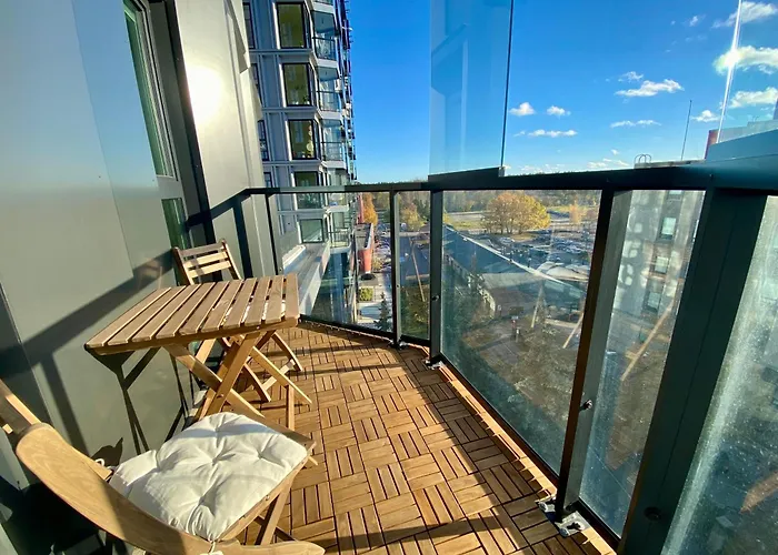 Vektor Premium With Rooftop Garden & Free Parking 公寓